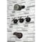 Kingston Brass KBX8135BX Three-Handle Tub and Shower Faucet, Oil Rubbed Bronze KBX8135BX - alternate 5